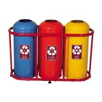Atık Kutusu Standı Kafes Tipi Boyalı