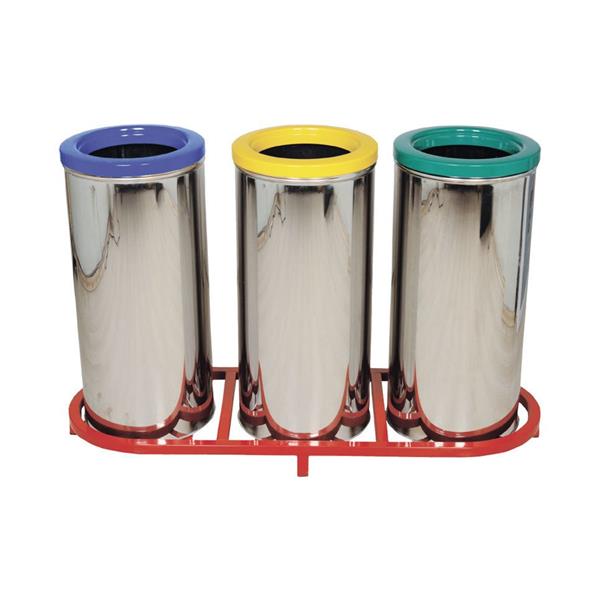 Atık Kutusu Paslanmaz Bazalı