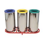 Atık Kutusu Paslanmaz Bazalı