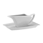 Porselen Tropik Sosluk ve Tabağı