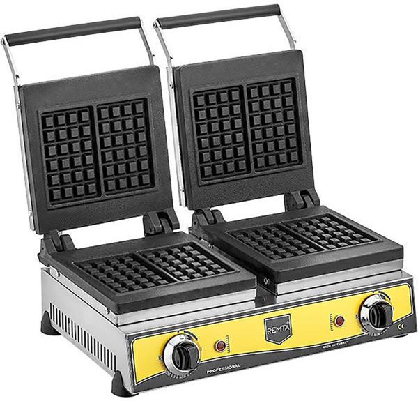 Çiftli Kare Model Waffle Makinesi Elektrikli W14