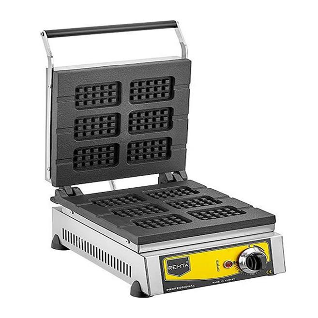 Çubuk Waffle Makinesi Elektrikli 6'lı W17