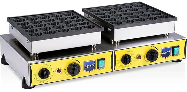 Kalpli Çiftli Bubble Pankek Makinesi Elektrikli W29