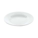 Porselen Köşeli & Yeni Otel Çukur Tabak 21 cm