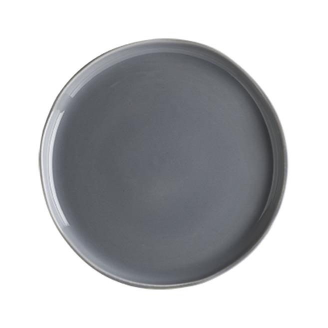 Bonna Gris Cras Düz Tabak 19 cm