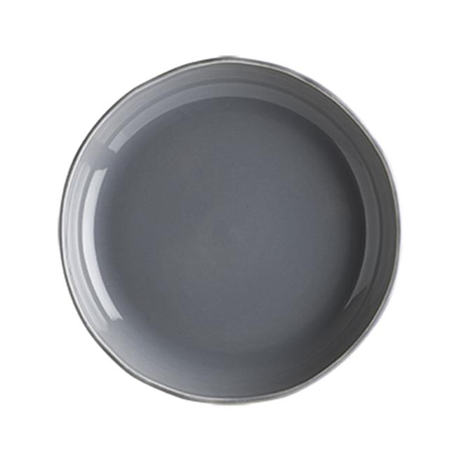 Bonna Gris Cras Çukur Tabak 25 cm