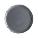 Bonna Gris Cras Düz Tabak 25 cm