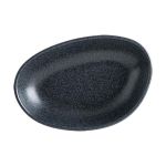 Bonna Graphite Vago Oval Kayık Tabak 15 cm