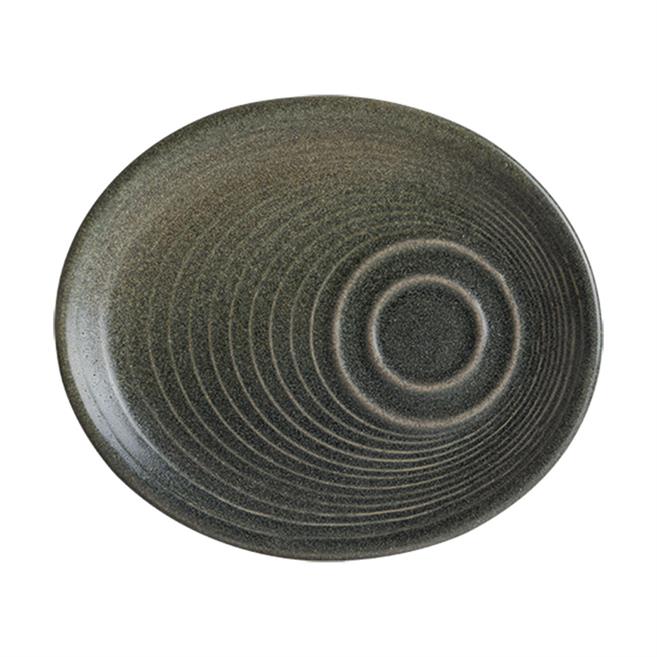 Bonna Hornfels Ripple Sunum Tabağı 20 cm