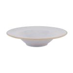 Porselen Seasons Gri Çukur Tabak 26Cm  