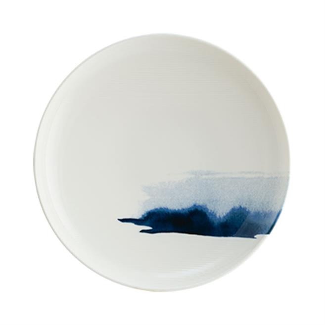 Bonna Mavi Dalga Hygge Çukur Tabak 28 cm