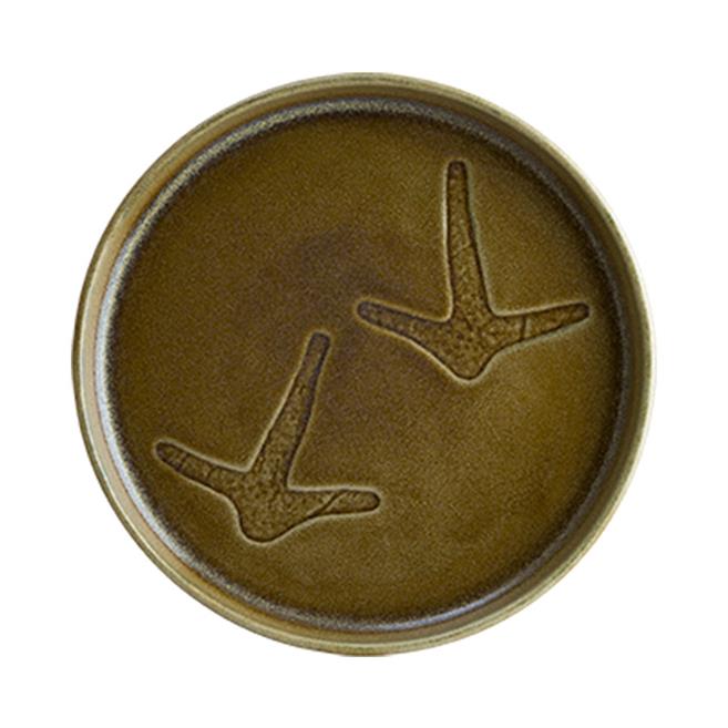 Bonna Terra Prints Düz Tabak 25 cm