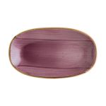 Bonna Aura Blackberry Gourmet Oval Kayık Tabak 19 cm