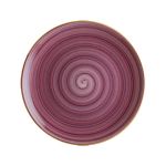 Bonna Aura Blackberry Gourmet Düz Tabak 25 cm