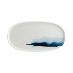 Bonna Mavi Dalga Hygge Oval Servis 30 cm