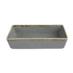 Porselen Seasons Koyu Gri Kahvaltı Tabağ