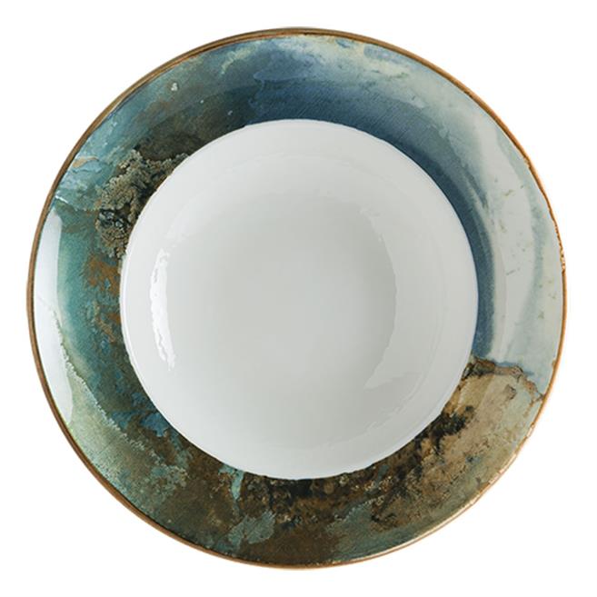 Bonna Futura Beyaz Çukur Tabak 27 cm