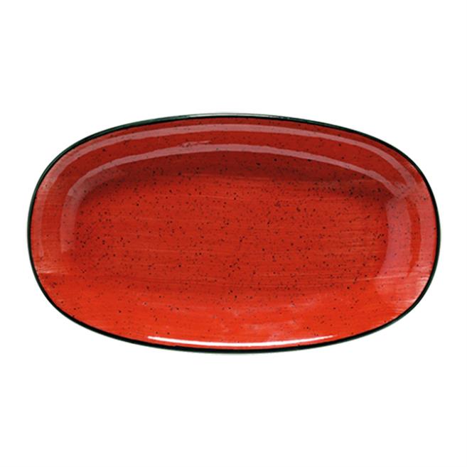 Bonna Aura Passion Gourmet Oval Kayık Tabak 24 cm