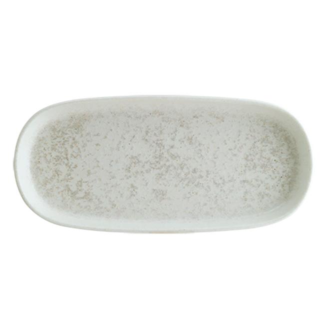 Bonna Lunar Beyaz Hygge Oval Tabak 21 cm