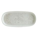 Bonna Lunar Beyaz Hygge Oval Tabak 21 cm