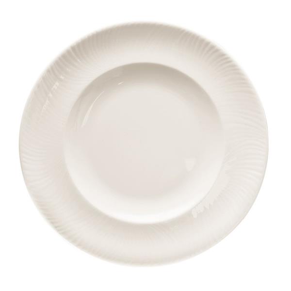 Porselen Curve Alumilite Çukur Tabak 24C