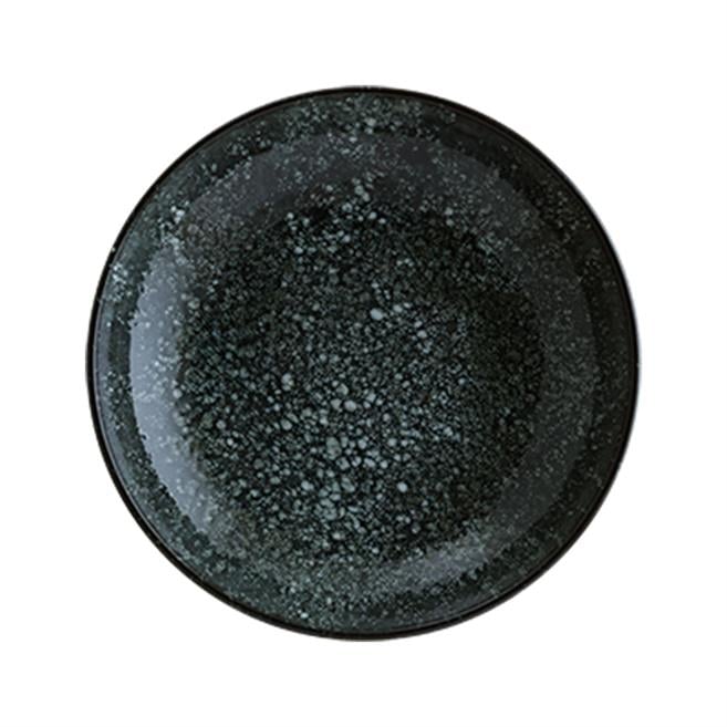 Bonna Cosmos Black Bloom Çukur Tabak 23 cm