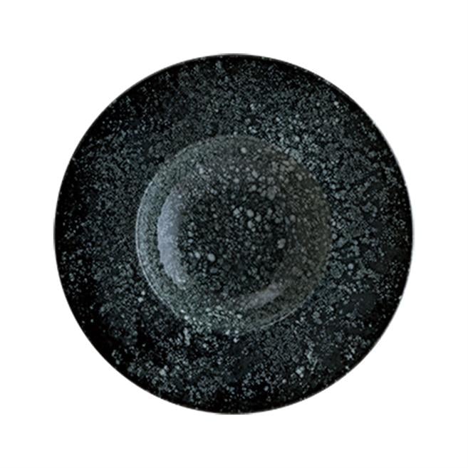 Bonna Cosmos Black Banquet Çukur Tabak 28 cm