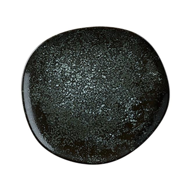 Bonna Cosmos Black Vago Düz Tabak 15 cm