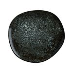 Bonna Cosmos Black Vago Düz Tabak 15 cm