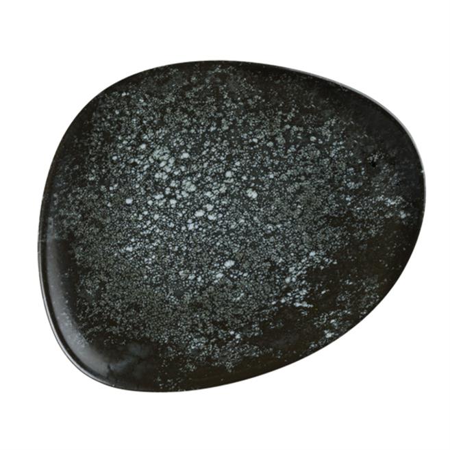 Bonna Cosmos Black Vago Düz Tabak 24 cm