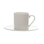 Porselen Alumilite Tabaklı Kahve Fincanı