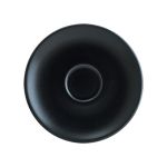 Bonna Notte Rita Siyah 02 Kahve Fincanı Tabağı 12 cm