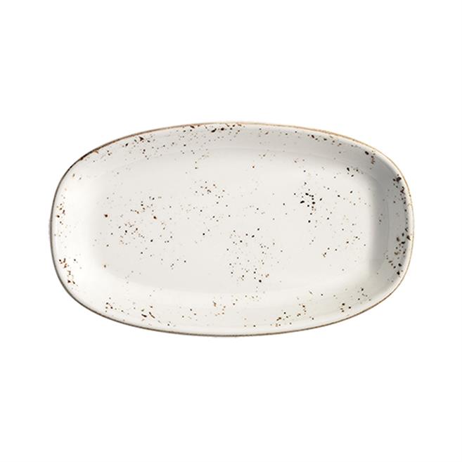 Bonna Grain Gourmet Oval Kayık Tabak 24 cm