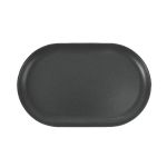 Porselen Seasons Siyah Kayık Tabak 32Cm 