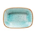 Bonna Aura Aqua Gourmet Dikdörtgen Kayık Tabak 12 cm