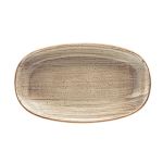 Bonna Aura Terrain Gourmet Oval Kayık Tabak 24 cm