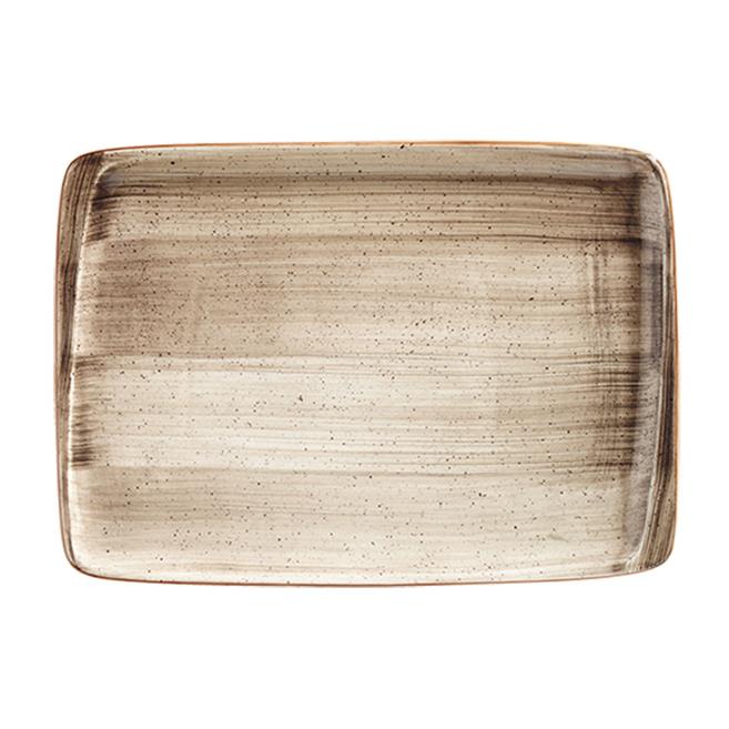 Bonna Aura Terrain Moove Dikdörtgen Tabak 23 cm