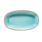 Bonna Aura Aqua Gourmet Oval Kayık Tabak 34 cm