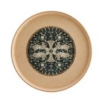 Bonna Mezopotamya Mozaik Kahve Hygge Düz Tabak 22 cm