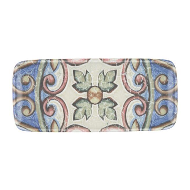 Porser Amalfi Quadro Dikdörtgen Tabak 22 cm