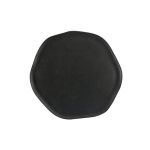 Porselen Pure Seasons Siyah Düz Tabak 21