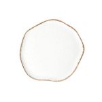 Porselen Pure Seasons Bej Düz Tabak 21Cm