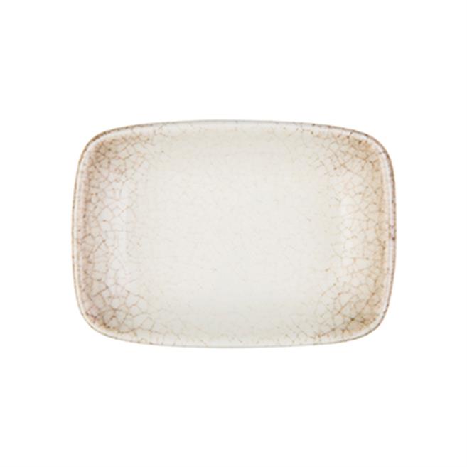 Porser Deserto Quadro Dikdörtgen Kayık Tabak 13 cm