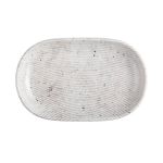 Porser Grigio Oval Kayık Tabak 14 cm