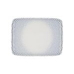 Porser Harmony Blue Quadro Dikdörtgen Tabak 31 cm