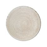 Porser Mocha Lona Düz Tabak 27 cm