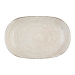 Porser Mocha Magnus Oval Kayık Tabak 28 cm