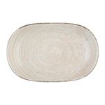 Porser Mocha Magnus Oval Kayık Tabak 33 cm