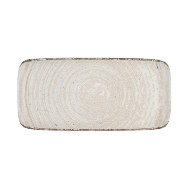 Porser Mocha Quadro Dikdörtgen Tabak 35 cm