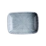 Porser Vortex Quadro Dikdörtgen Kayık Tabak 18 cm